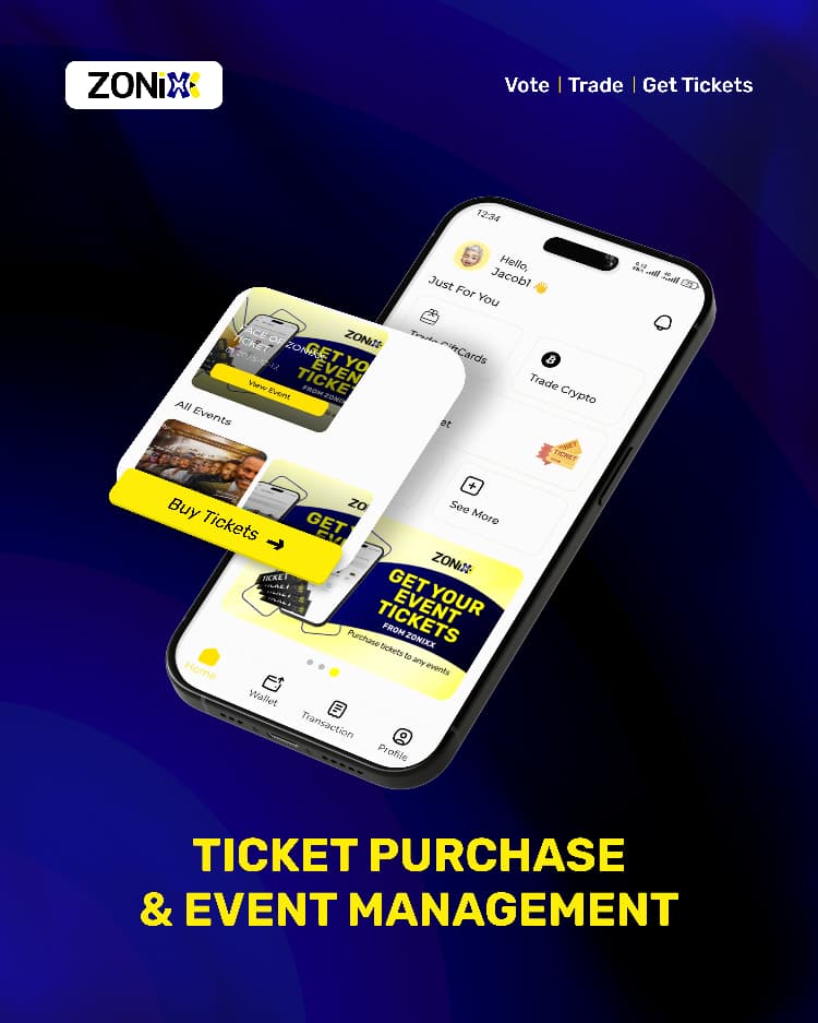 Zonixx Mobile App Interface 1